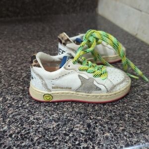 Golden Goose Ballstar Toddler Sneakers